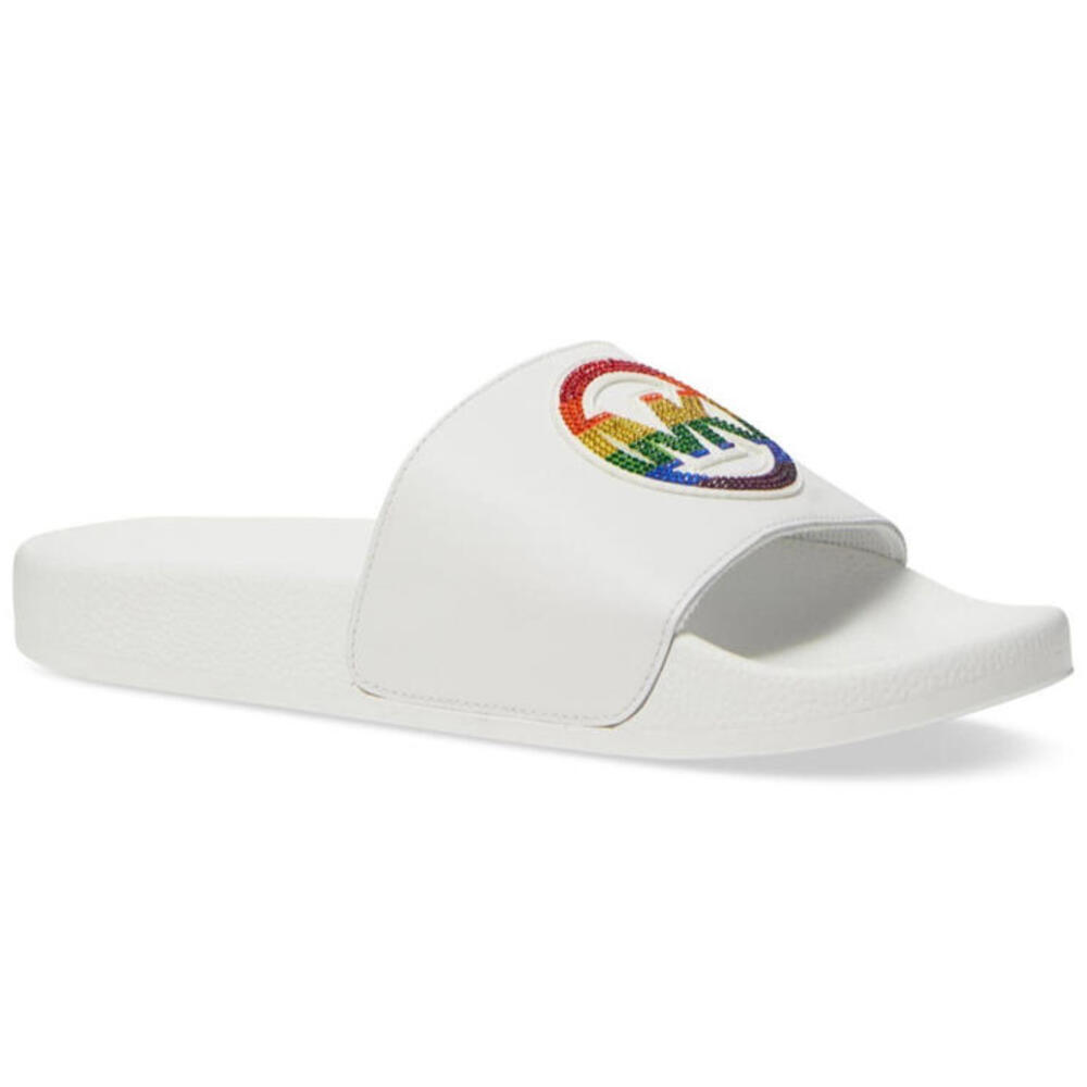 Michael Kors Men's PRIDE Gilmore Embellished Leather Slide